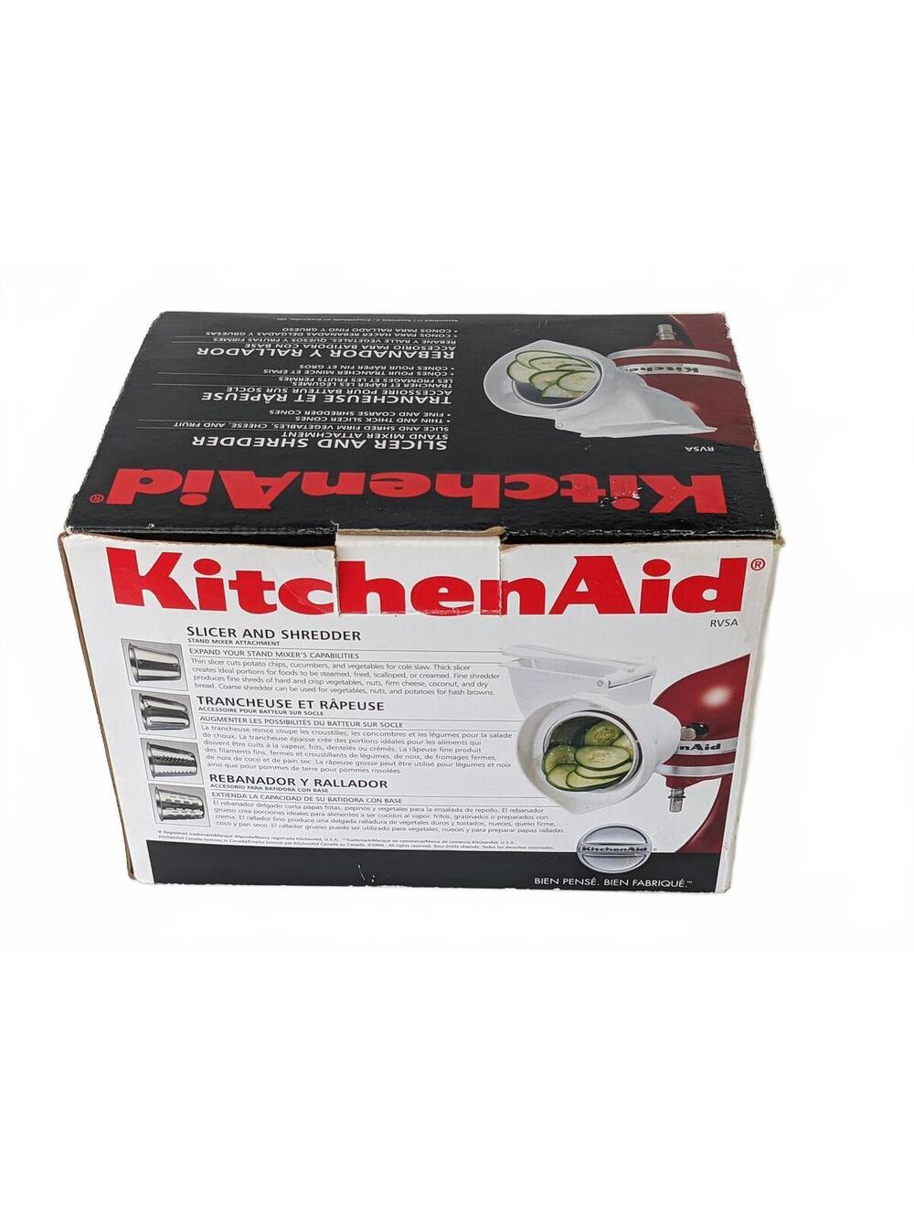 KitchenAid RVSA Slicer Shredder for Stand Mixer Attachment USA | Kit Module
